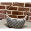 Gucci Ophidia mini bag with Horsebit print 774336 GG canvas and Light pink leather trim 2024