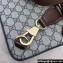 Gucci Sling backpack bag with Interlocking G 696016 beige and ebony Supreme 2024