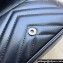 Gucci GG Marmont Super Mini shoulder bag 476433 leather Black with Brass hardware 2024