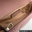 Gucci GG Marmont Super Mini shoulder bag 476433 leather Pink with Brass hardware 2024