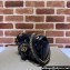 Gucci GG Marmont Mini shoulder bag 446744 Leather Black with small Double G studs 2024