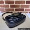 Gucci GG Marmont Mini shoulder bag 446744 Leather Black with small Double G studs 2024