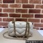 Gucci GG Marmont Mini shoulder bag 446744 Leather White with small Double G studs 2024
