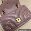 Gucci GG Marmont Mini shoulder bag 446744 Leather Nude Pink with small Double G studs 2024