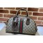 Gucci Ophidia medium GG top handle bag with Web in beige and ebony GG Supreme 724575 2024