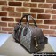 Gucci Ophidia medium GG top handle bag with Web in beige and ebony GG Supreme 724575 2024