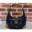 Gucci GG Marmont half-moon-shaped Mini bag 770983 Leather Black with small Double G studs 2024