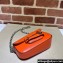 Gucci Horsebit 1955 Mini shoulder bag 774209 Leather Orange