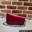 Gucci Horsebit 1955 Mini shoulder bag 774209 Leather Red