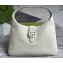 Gucci Aphrodite large shoulder bag 772483 leather White with Brass hardware 2024