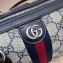 Gucci Ophidia GG small top handle bag 772061 Beige and blue GG Supreme canvas 2024