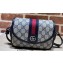 Gucci Ophidia GG mini shoulder bag 772239 Beige and blue GG Supreme canvas 2024