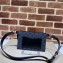 Gucci GG belt bag with Interlocking G 746300 Grey and black GG Supreme canvas 2024