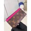 Louis Vuitton Monogram Canvas Coin Card Holder M82912 Fuchsia 2024