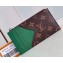 Louis Vuitton Monogram Canvas Coin Card Holder M82913 Green 2024