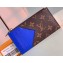 Louis Vuitton Monogram Canvas Coin Card Holder M82911 Blue 2024