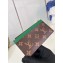 Louis Vuitton Monogram Canvas Coin Card Holder M82913 Green 2024
