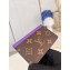 Louis Vuitton Monogram Canvas Card Holder PM M82875 Purple 2024