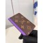 Louis Vuitton Monogram Canvas Card Holder PM M82875 Purple 2024