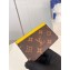 Louis Vuitton Monogram Canvas Card Holder PM M82871 Yellow 2024