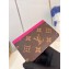 Louis Vuitton Monogram Canvas Card Holder PM M82873 Fuchsia 2024