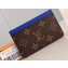 Louis Vuitton Monogram Canvas Card Holder PM M82872 Blue 2024