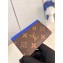 Louis Vuitton Monogram Canvas Card Holder PM M82872 Blue 2024