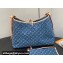 Louis Vuitton Monogram Denim Carry All Bag M46855 2024