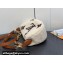 Louis Vuitton Shearling Over The Moon Bag M23321 LV Ski Cream/Brown 2024