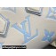 Louis Vuitton Monogram Empreinte leather Speedy Bandoulière 20 Bag M46397 creamy/Blue 2024