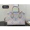 Louis Vuitton Monogram Empreinte leather OnTheGo PM Bag M45653 creamy/Blue 2024