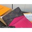 Louis Vuitton Monogram Canvas Pocket Organizer Wallet Fuchsia 2024