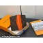 Louis Vuitton Monogram Canvas Pocket Organizer Wallet Orange 2024