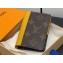 Louis Vuitton Monogram Canvas Pocket Organizer Wallet M82955 Yellow 2024