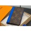 Louis Vuitton Monogram Canvas Pocket Organizer Wallet M82956 Blue 2024