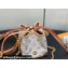 Louis Vuitton Monogram canvas Noé Purse LV Charms Bag M83227 2024