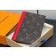 Louis Vuitton Monogram Canvas Passport Cover M82862 Red 2024