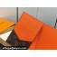 Louis Vuitton Monogram Canvas Passport Cover M82863 Orange 2024