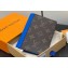 Louis Vuitton Monogram Canvas Passport Cover M82865 Blue 2024