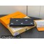 Louis Vuitton Leather Brazza Wallet LV Blason M83190 Black