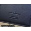 Louis Vuitton Leather Brazza Wallet LV Blason M83190 Black