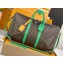Louis Vuitton Monogram Canvas Keepall Bandoulière 50 Bag M46774 Green 2024