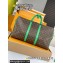 Louis Vuitton Monogram Canvas Keepall Bandoulière 50 Bag M46774 Green 2024