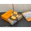 Louis Vuitton Damier Pop Canvas Pocket Organizer Wallet N40596 Yellow 2024