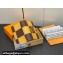Louis Vuitton Damier Pop Canvas Pocket Organizer Wallet N40596 Yellow 2024