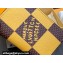 Louis Vuitton Damier Pop Canvas Pocket Organizer Wallet N40596 Yellow 2024