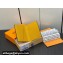Louis Vuitton Damier Pop Canvas Pocket Organizer Wallet N40596 Yellow 2024