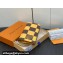 Louis Vuitton Damier Pop Canvas Brazza Wallet N40541 Yellow 2024