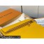 Louis Vuitton Damier Pop Canvas Brazza Wallet N40541 Yellow 2024