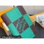 Louis Vuitton Damier Pop Canvas Pocket Organizer Wallet N40613 Green 2024